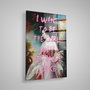 Wallity Cuadro Decorativo de Vidrio Templado Multicolor 70 x 100 cm